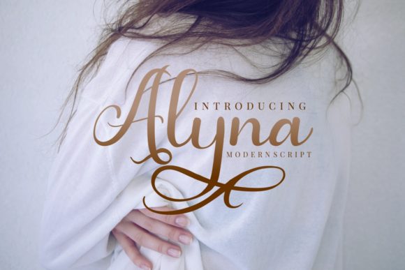 Alyna: A Friendly Script Font