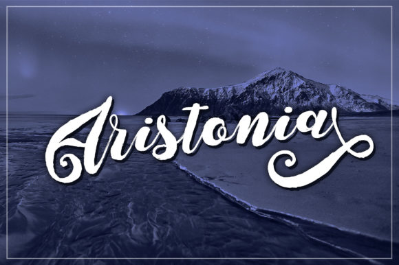Aristonia: A Magical Handwritten Font
