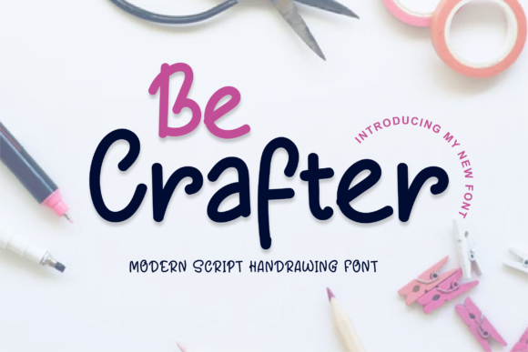 Be Crafter: A Sweet Handwritten Font