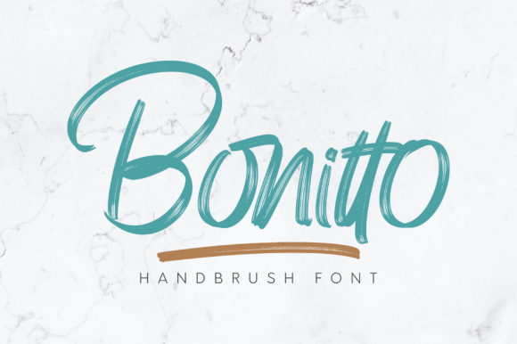 Bonitto: A Handwritten Font for Elegant Design