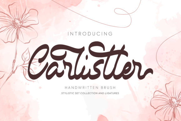 Carlistter: A Bold Handwritten Font for Marketers