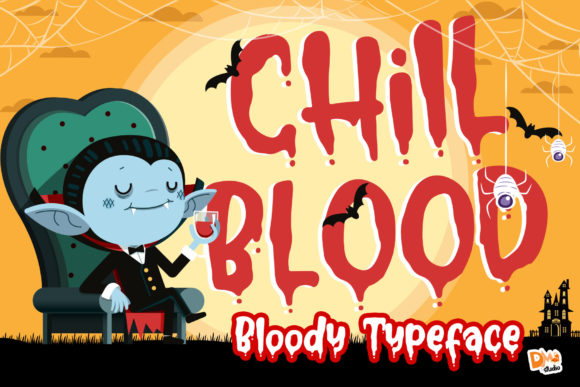 Chill Blood: A Bold Display Font