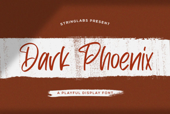 Dark Phoenix: A Flowing Handwritten Font