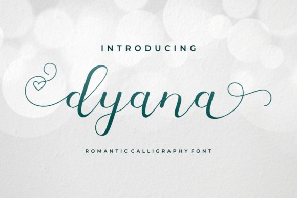 Dyana: A Flowing Handwritten Font