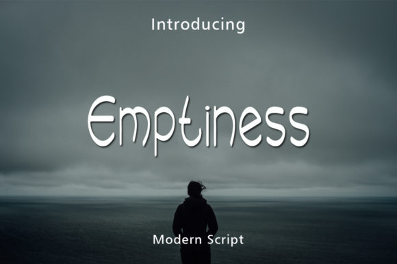 Emptiness: A Cool Handwritten Font