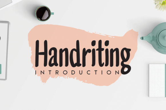 Handriting: A Friendly Font for Creative Makers