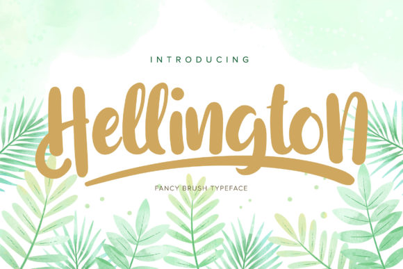 Hellington: A Sweet Script Font