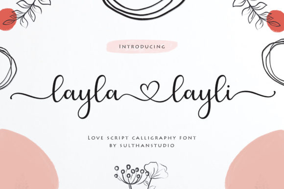 Layla Layli: Elegant Handwritten Font