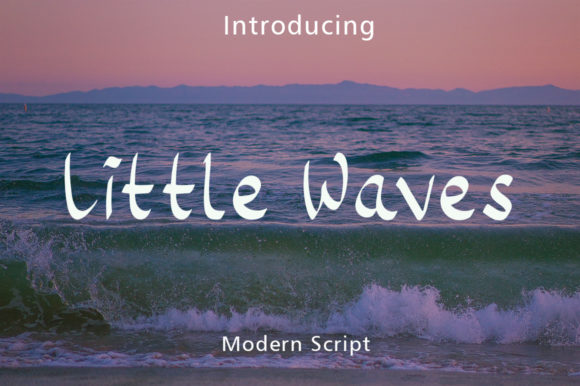 Little Waves Font for Web Design