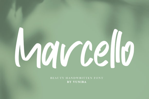Marcello Font: Timeless Handwritten Style