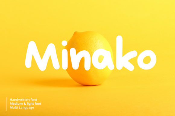 Minako: A Sweet Script Font