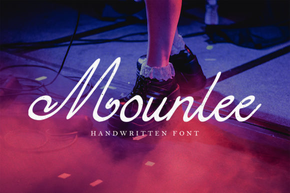 Mounlee: A Flowing Font for Creative Campaigns