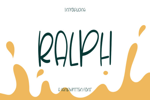 Ralph: A Handwritten Font for Creative Web Design
