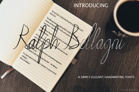 Ralph Bellagni: A Stylish Script Font