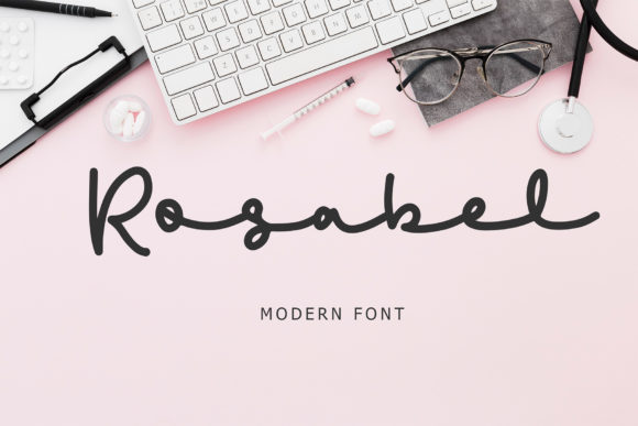 Rosabel: A Modern Script Font for Web Design