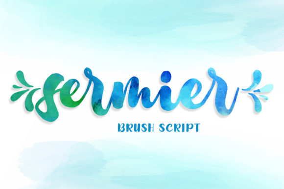 Sermier: A Hand-Brushed Font for Editorial Elegance
