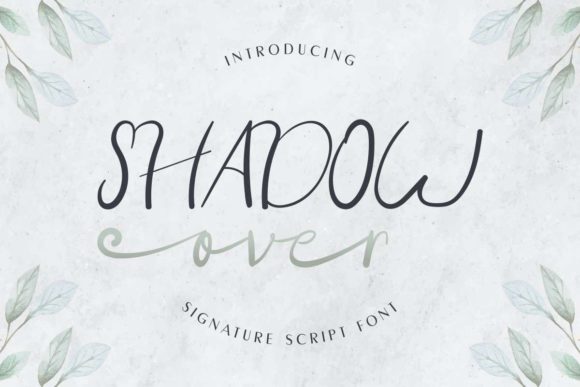 Shadow Over: A Font for Polished Branding