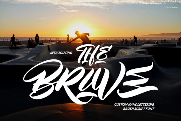 The Brave Font for Web Design